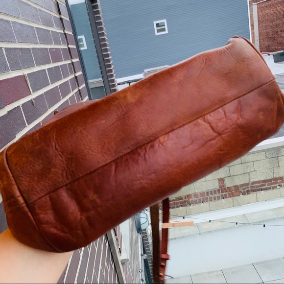 Madewell Jessica Camel leather shoulder strap tote - Picture 8 of 8